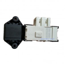 Roller washing machine door switch